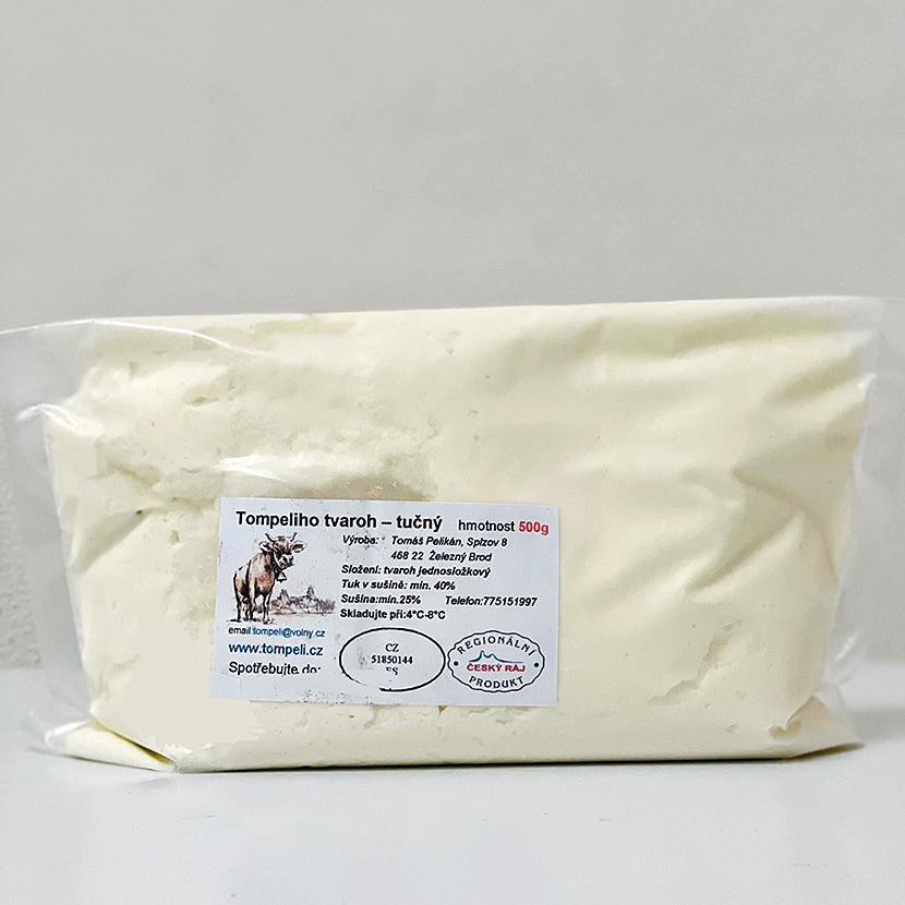 Farma Tompeli Tvaroh tučný (500 g)