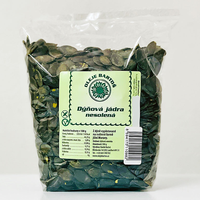 Dýňová jádra nesolená (500 g)