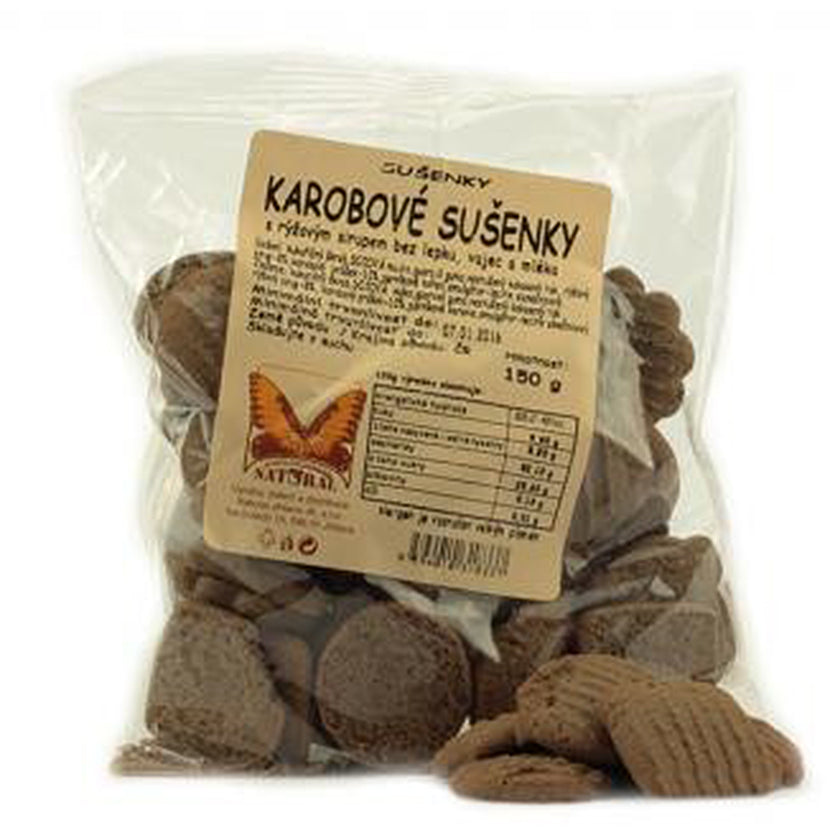 Karobové sušenky (150 g)