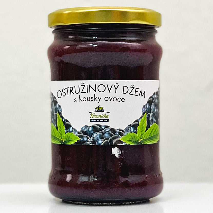 Kvasnička ostružinový džem s kousky ovoce (275 g)