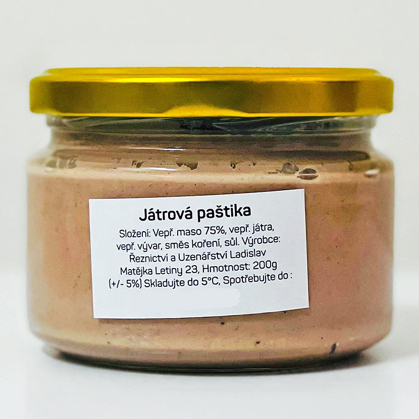 Ladislav Matějka Játrová paštika mix druhů (200 g)