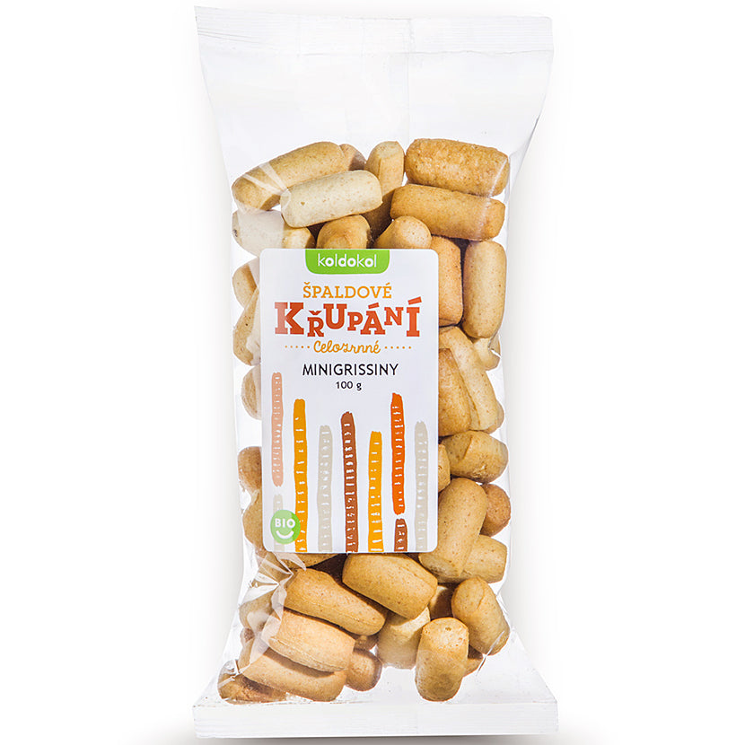 BIO Špaldové celozrnné minigrissinky (100 g)
