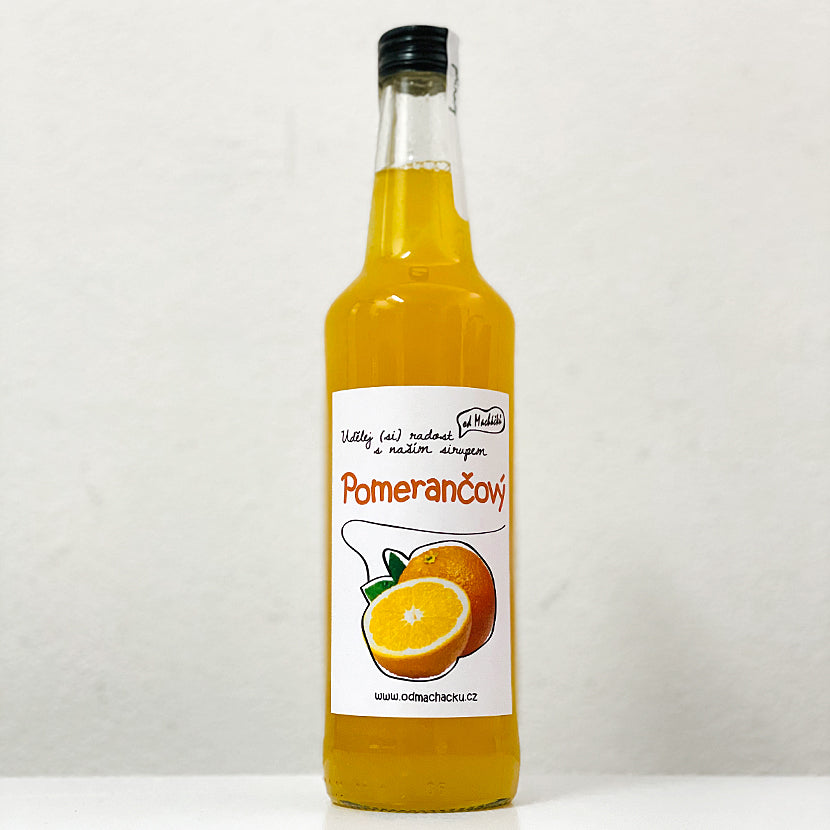 Pomeranč sirup od Macháčků (500 ml)