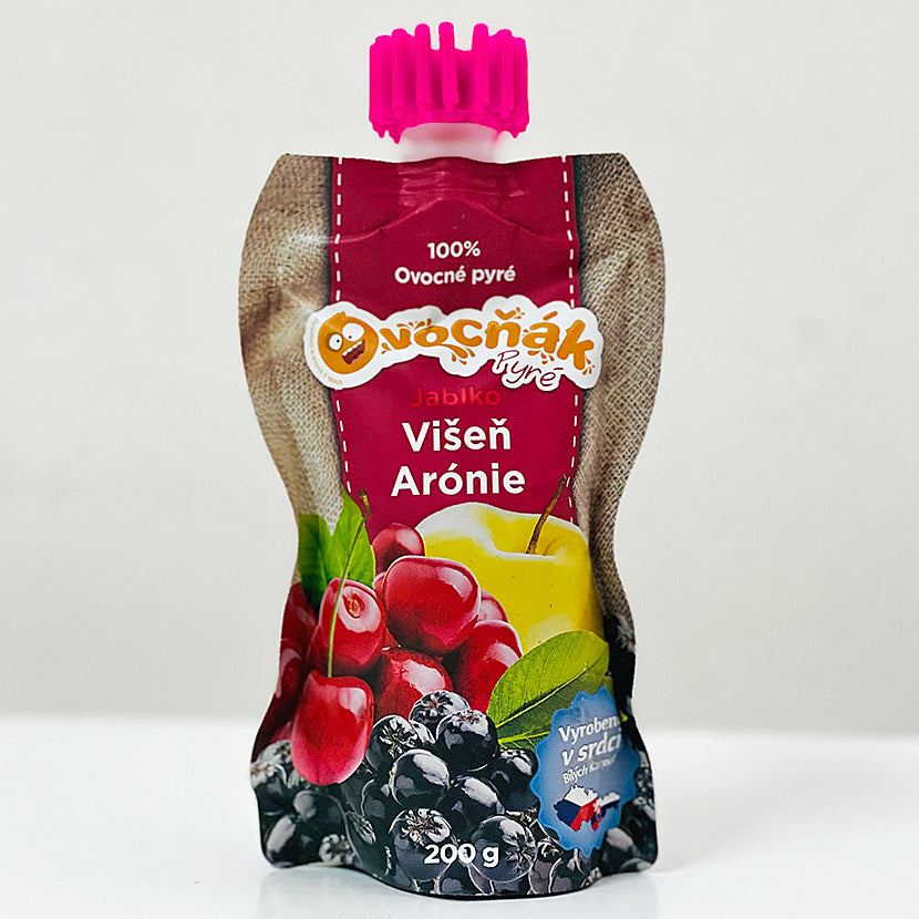Ovocňák pyré jablko s višní a arónií (200 g)