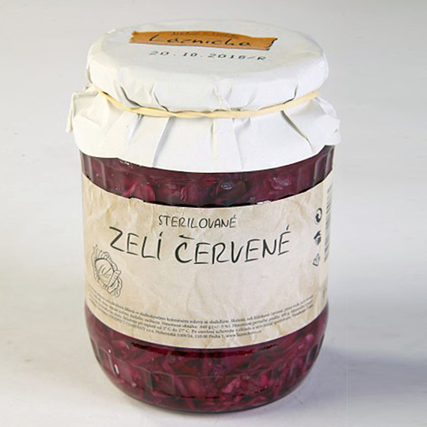 Zelí červené sterilované (640 g)