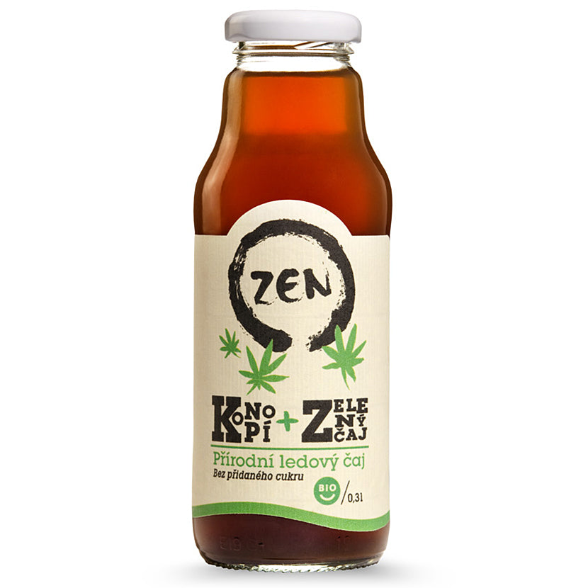 ZEN Konopí a Zelený čaj BIO (300 ml)