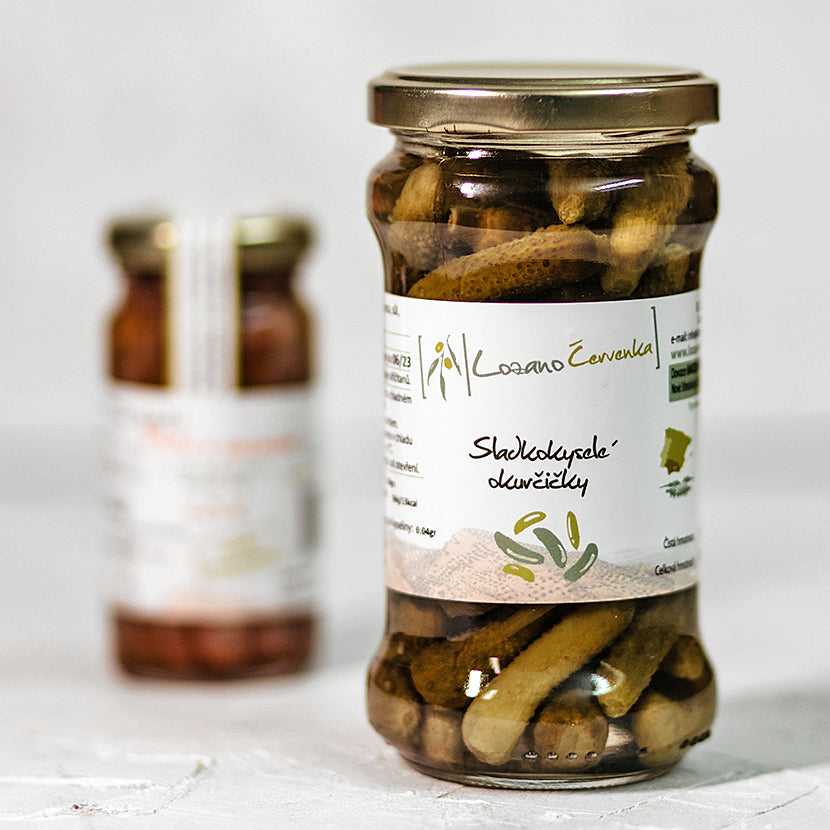 Sladkokyselé okurčičky (145g)