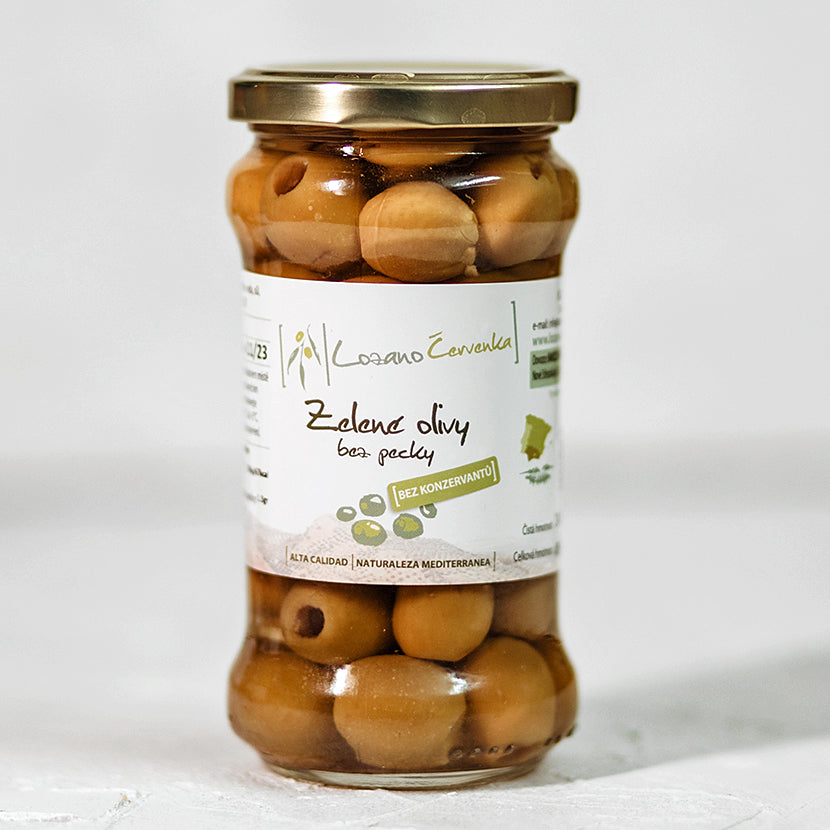 Zelené olivy (145g)