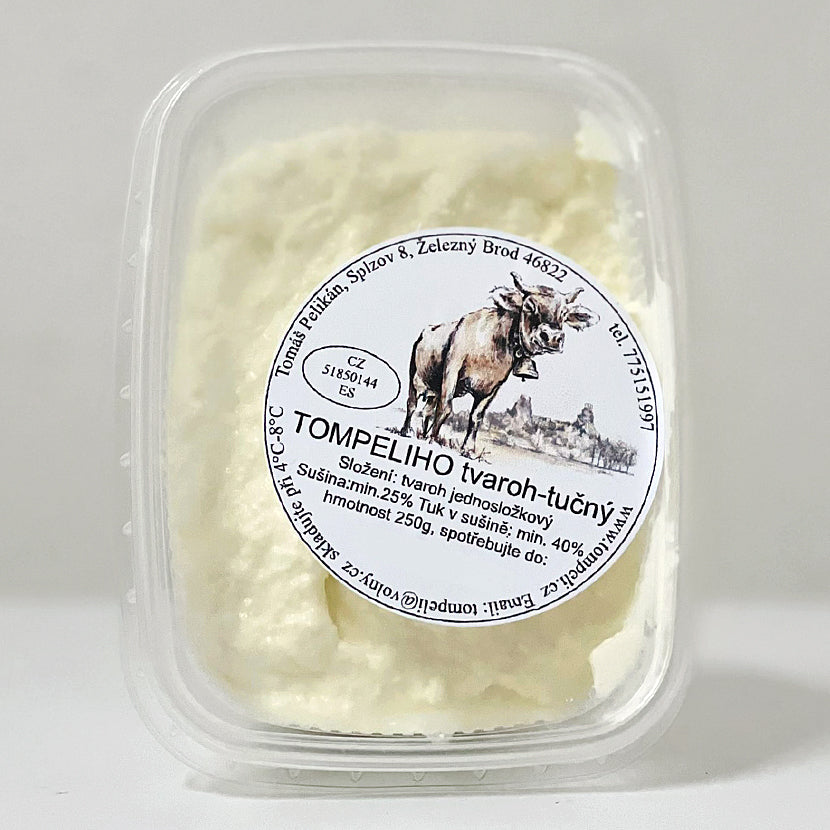 Farma Tompeli Tvaroh tučný (250 g)