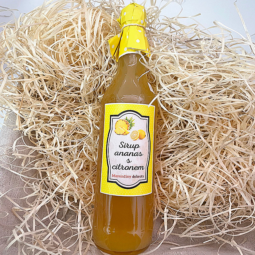 Maminčiny dobroty sirup ananas s citronem (500 ml)