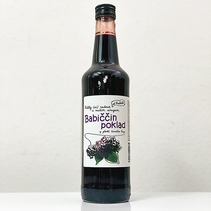 Babiččin poklad sirup od Macháčků (500 ml)