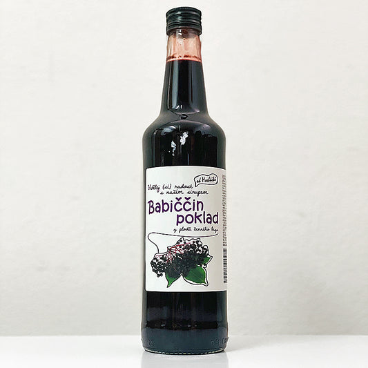 Babiččin poklad sirup od Macháčků (500 ml)