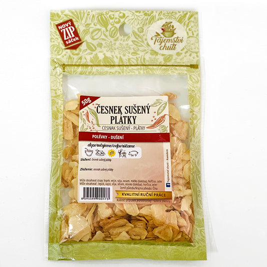 Česnek sušený plátky (50 g)