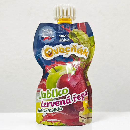 Ovocňák mošt jablko + červená řepa (200 ml)