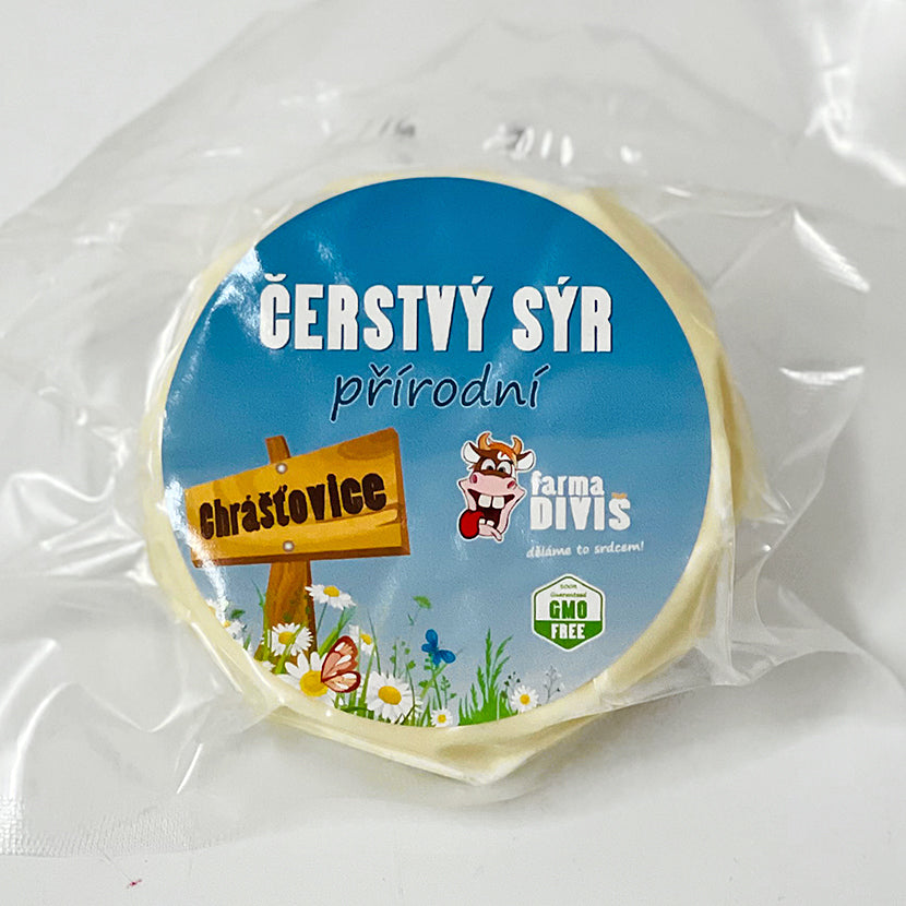 Farma Diviš Čerstvý kravský sýr přírodní (kg)