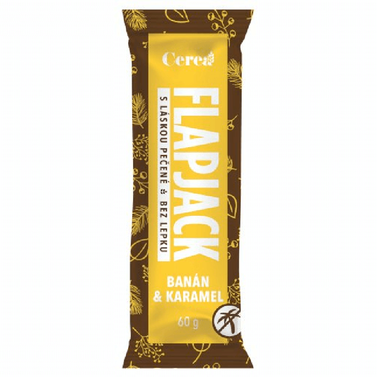 Flapjack banán a karamel  (60 g)