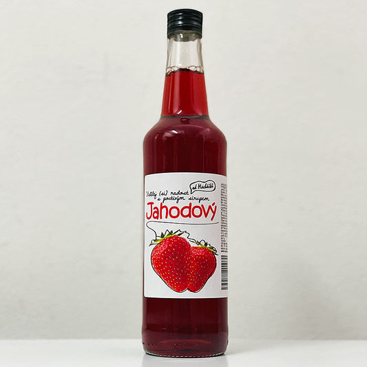 Jahodový sirup od Macháčků (500 ml)