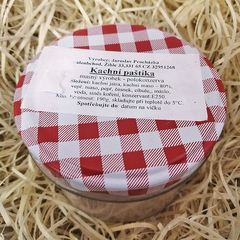 Jaroslav Procházka Kachní paštika (190 g)