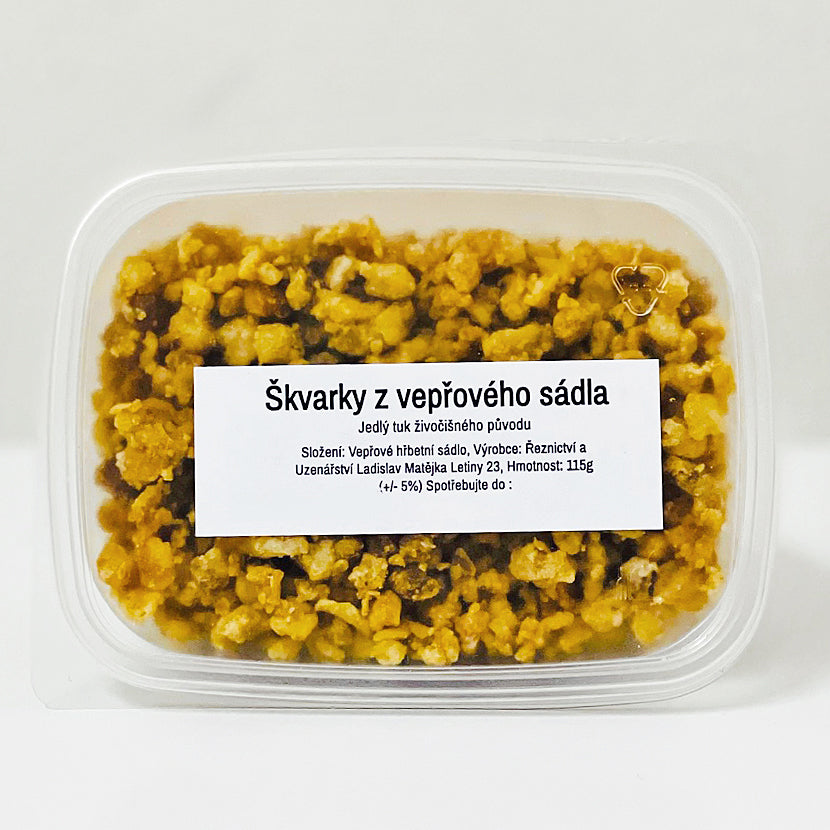 Matějka - škvarky z vepřového sádla (115 g)