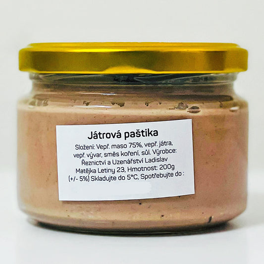 Ladislav Matějka Játrová paštika  mix druhů (200 g)
