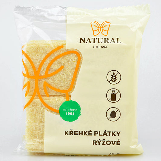 Křehké plátky rýžové (75 g)
