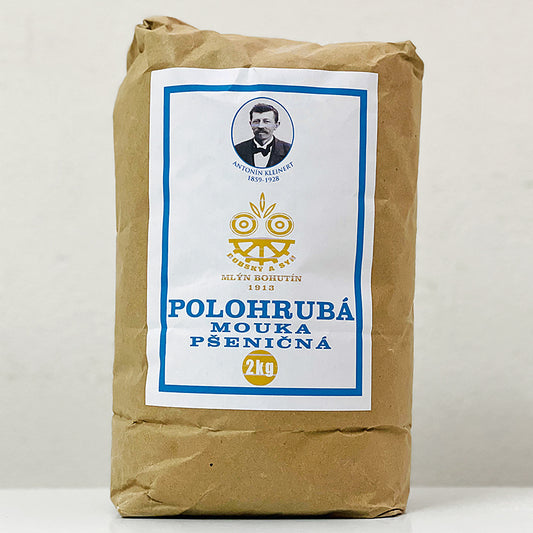 Polohrubá mouka pšeničná (2 kg)
