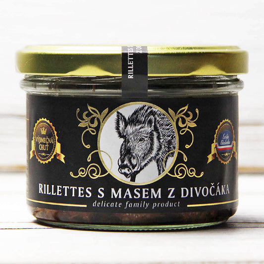 Rillettes s masem z divočáka (180 g)