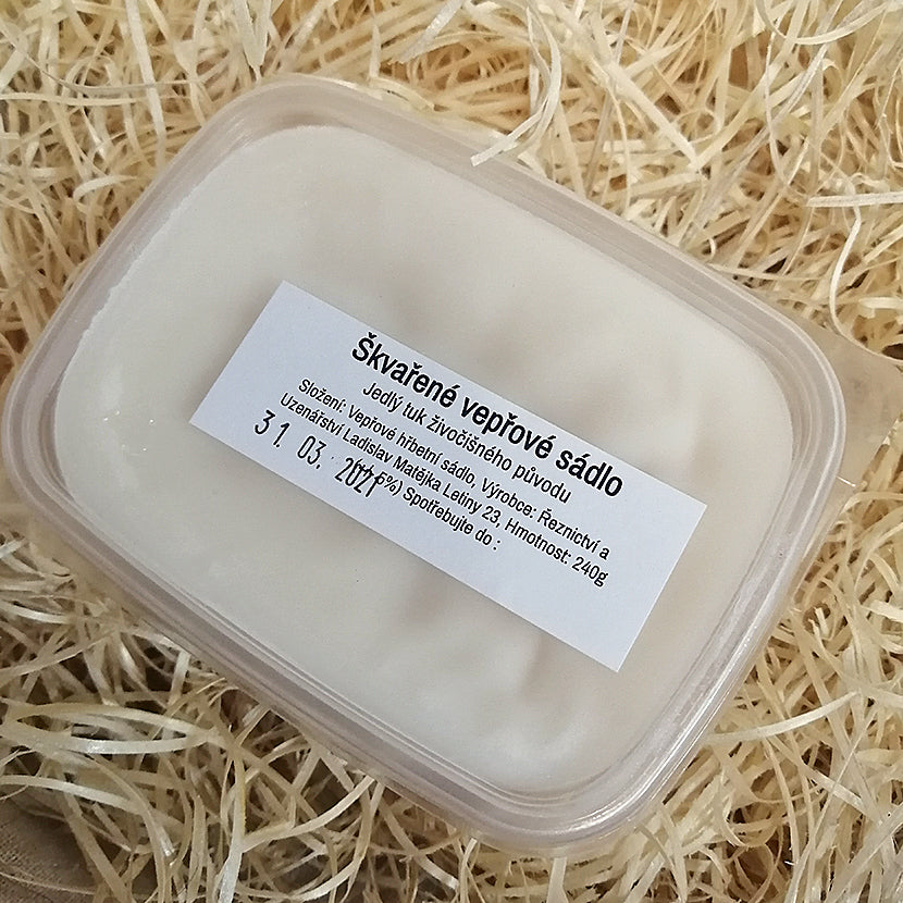 Matějka - škvařené vepřové sádlo (240g)