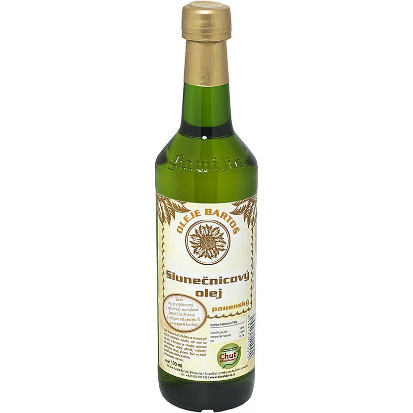 Panenský slunečnicový olej (500 ml)