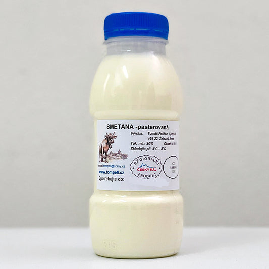 Farma Tompeli Smetana pasterovaná (250 ml)