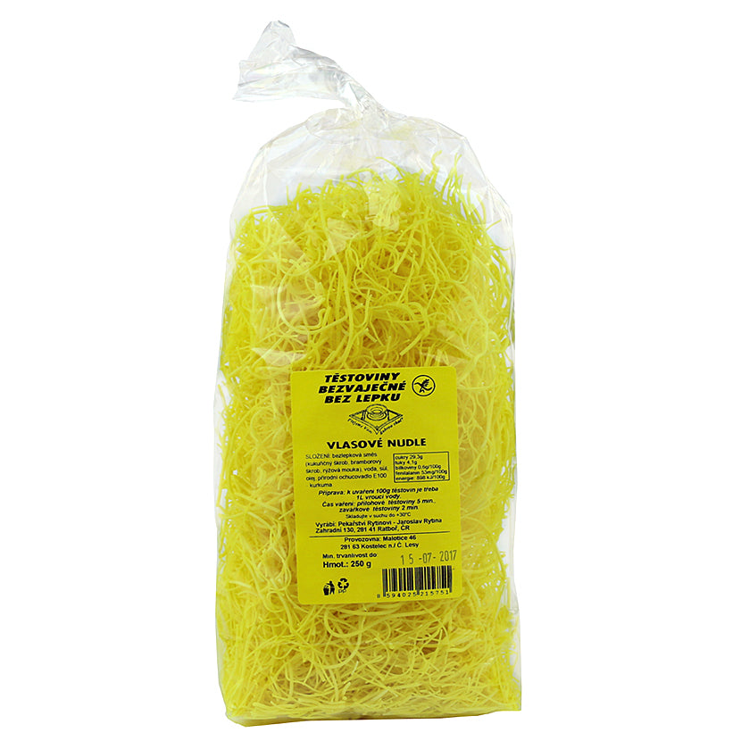 Kukuřičné vlasové nudle (250 g)