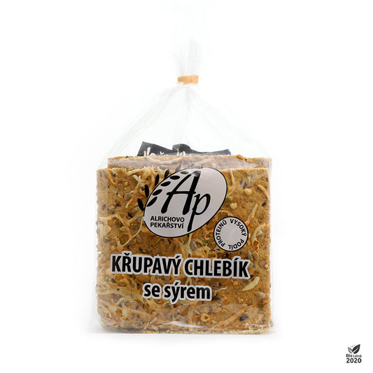 Křupavý chlebík se sýrem (200 g)