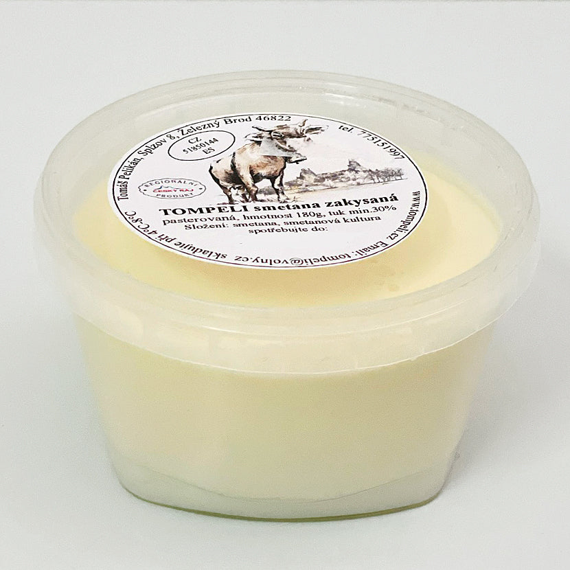 Farma Tompeli Smetana zakysaná (180 g)